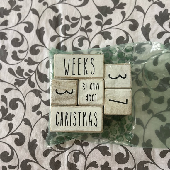 Baby Monthly Milestone Blocks Rae Dun - Picture 4 of 4